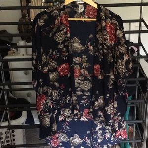 Floral kimono